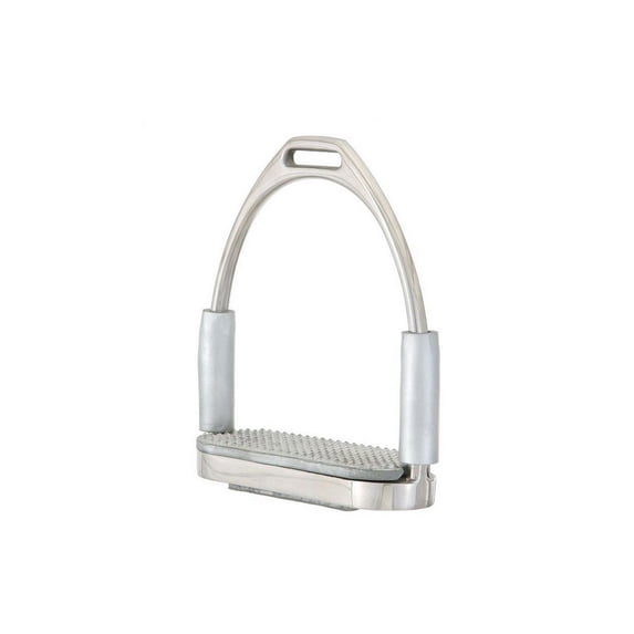 Tough 1 Stainless Steel EquiRoyal Flexible Joint Stirrups, 4.25-In.