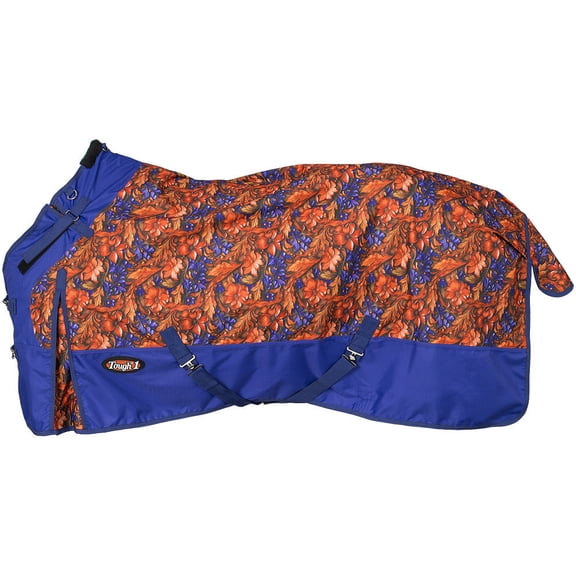 Tough 1 Tough1 1200D Hand Carved Purple Winter Turnout Snuggit Horse Blanket  72