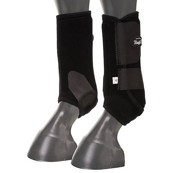Tough-1 Vented Sport Boots Front Small Black