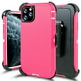 thumbnail image 1 of Tough Armor Shockproof Case + Kickstand Belt Clip (Pink & White) Cover For iPhone 8 Plus, 1 of 3