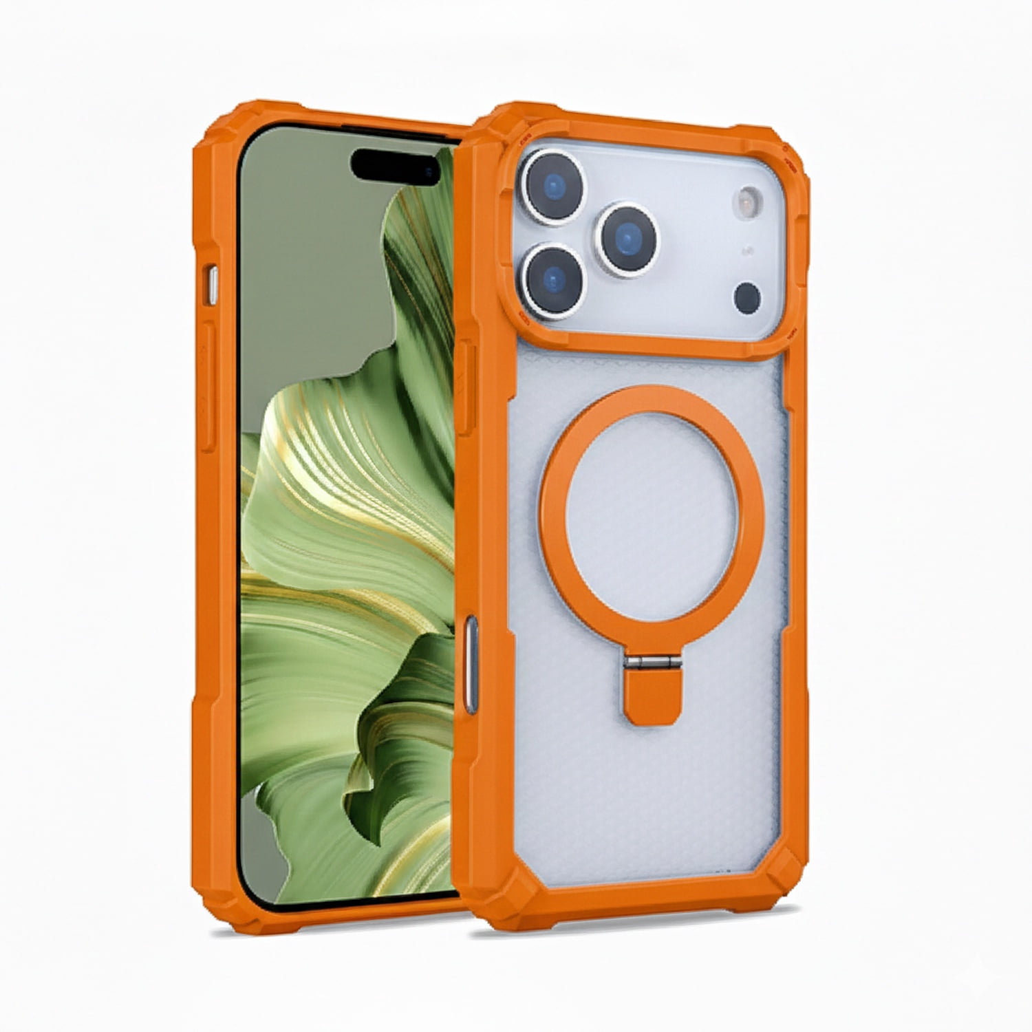 Tough Armor Stand Case for iPhone 17 Pro - Orange
