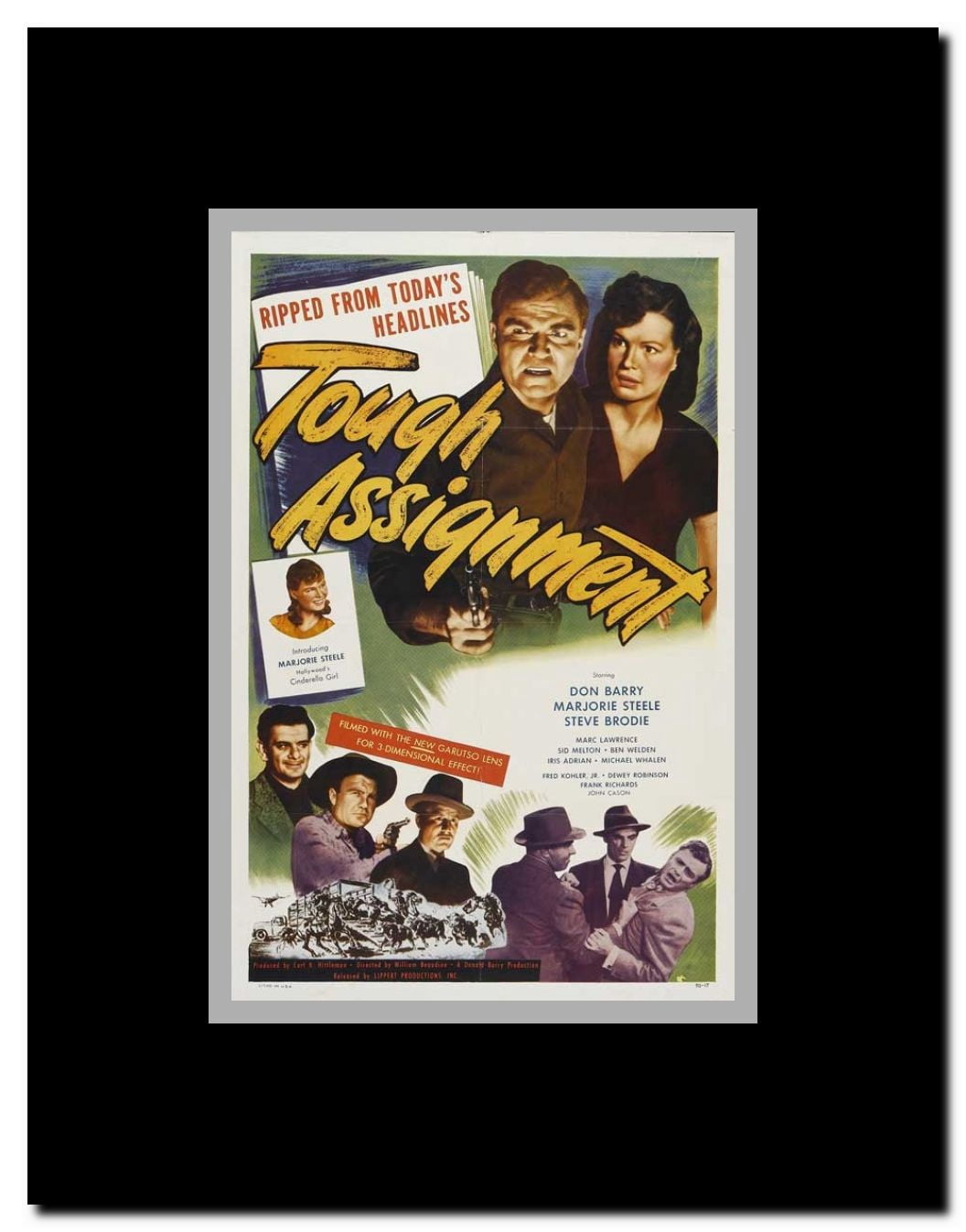 Tough Assignment Framed Movie Poster