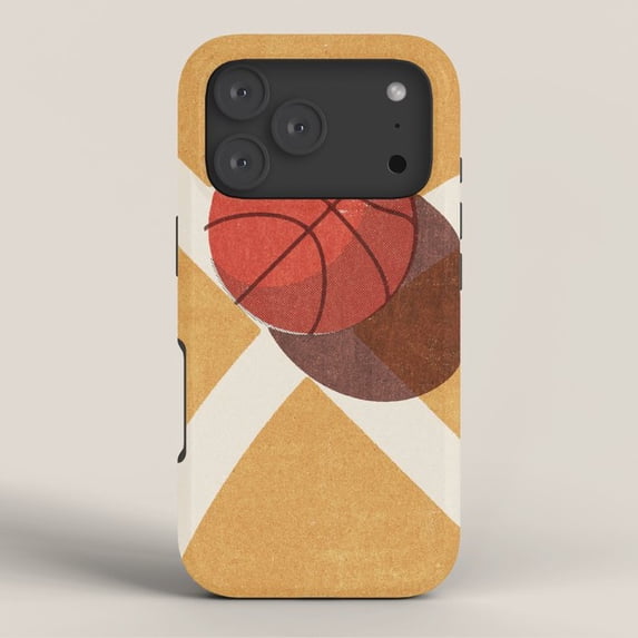Tough Case Compatible with Apple iPhone Series, Basketball Design, Dual ...