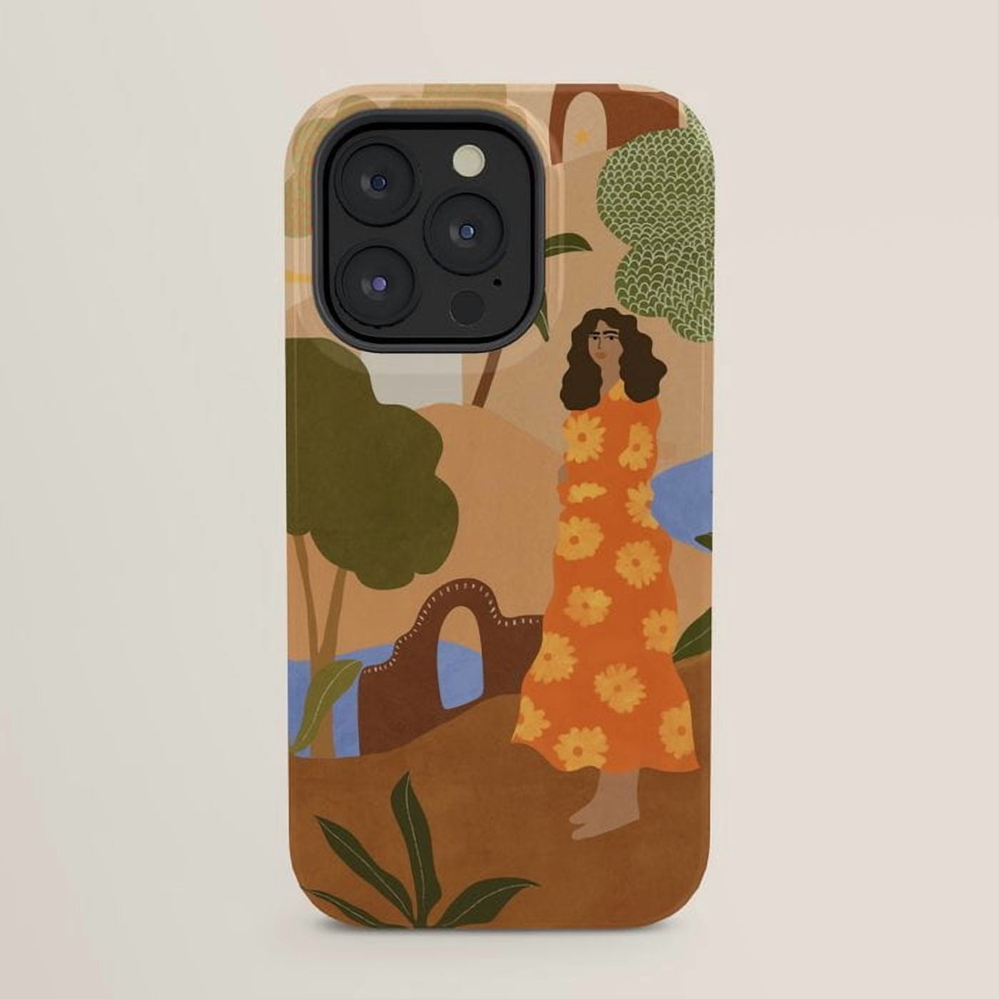 Tough Case Compatible with Apple iPhone Series, Classic Art-Inspired ...