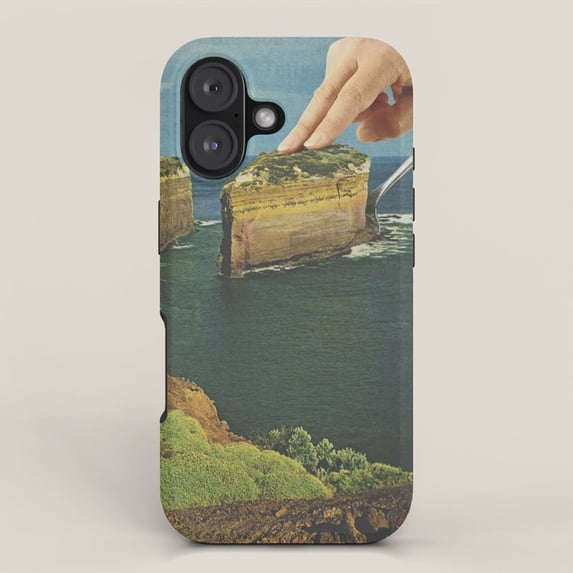 Mac Compouter Tough Case Compatible with Apple iPhone Series, Coastal Beach Dessert ...