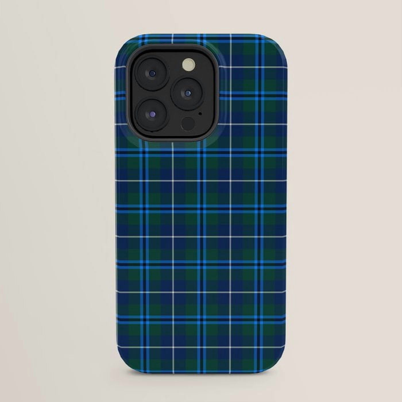 Tough Case Compatible with Apple iPhone Series, Modern Plaid Design ...