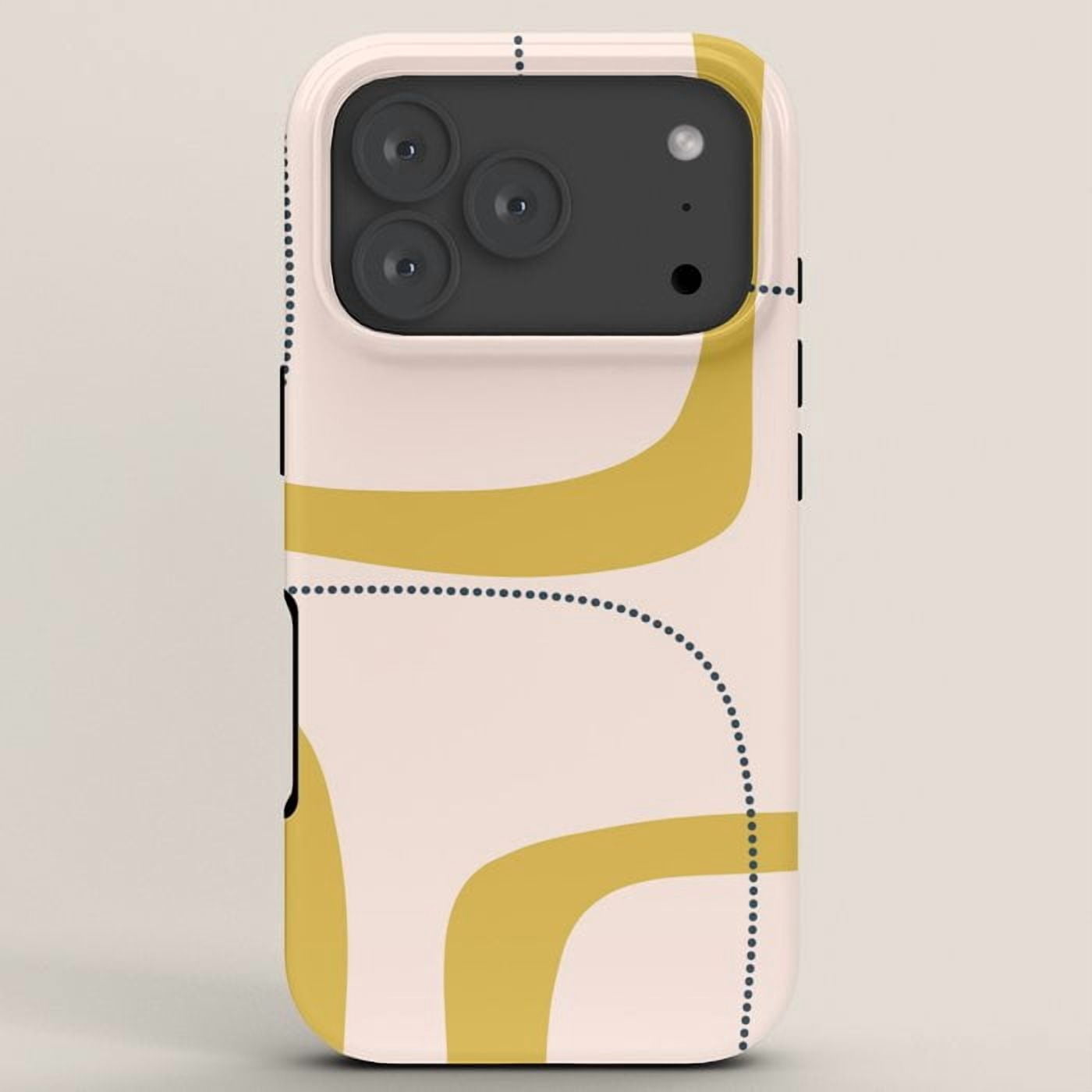Modern Computer Mac Tough Case Compatible with Apple iPhone Series, Polka Dot Celestial ...