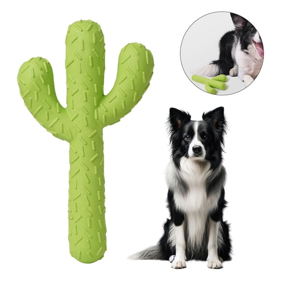Tough Chew Resistant Dog Toy for Small Medium Dogs, Interactive Rubber Chew Toys for Dental Teeth Cleaning, Training & Fun Play