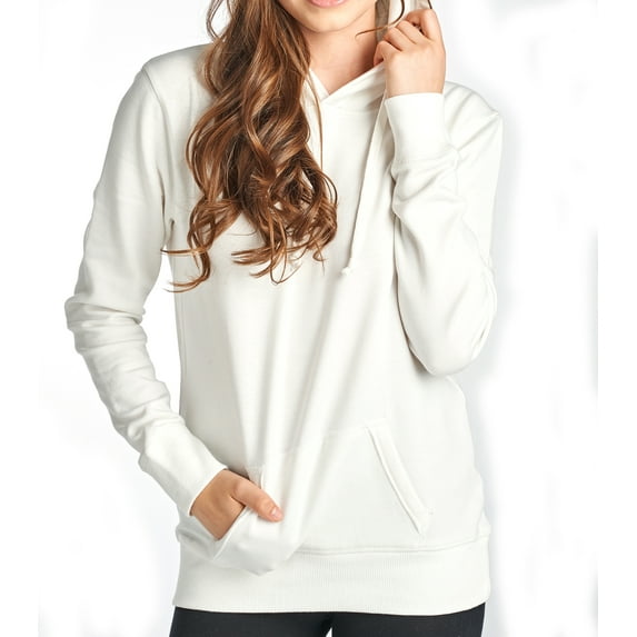Tough Cookie's Women's Plain Soft Vintage Pullover Hoodie