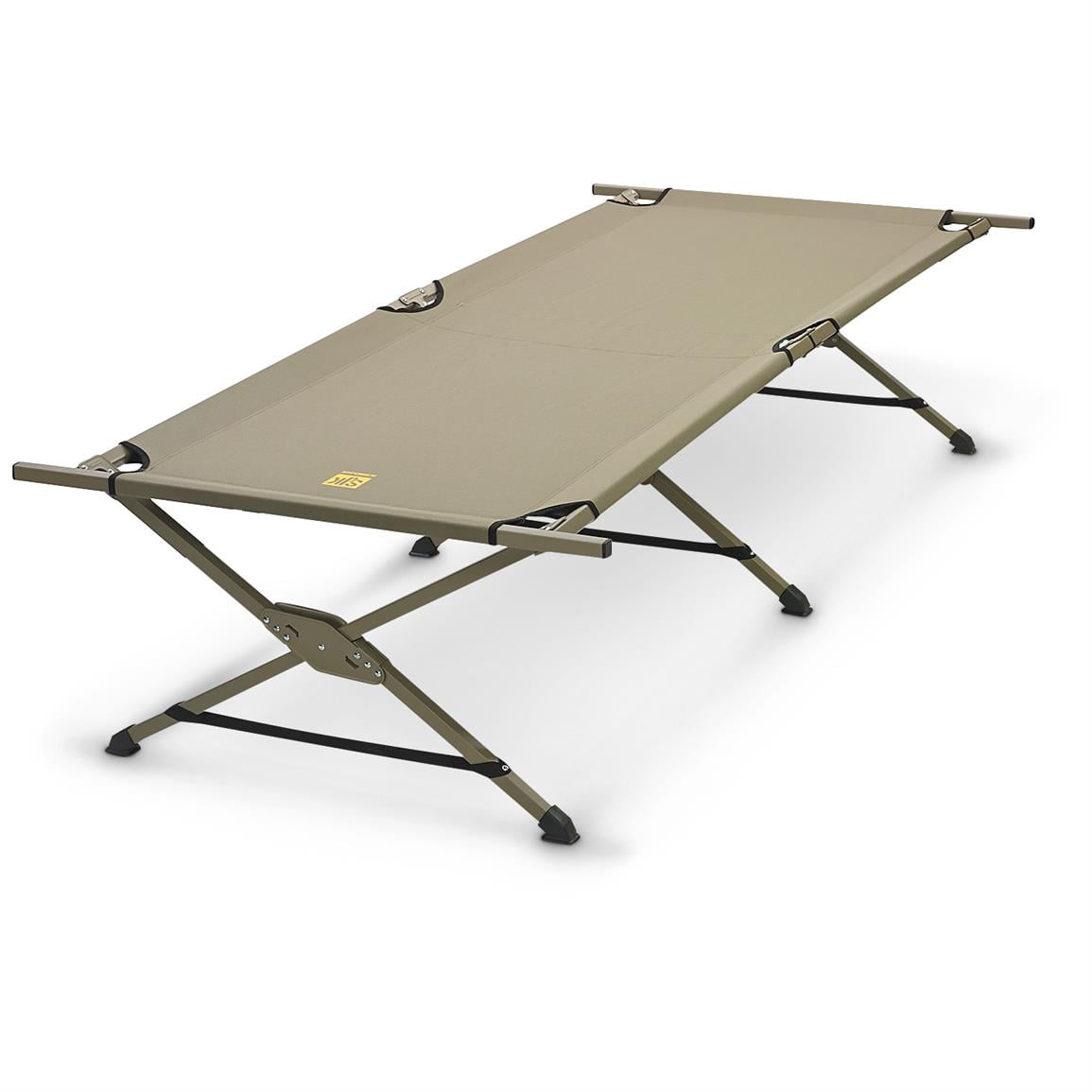 Tough Cot - Portable, No Squeak Steel Frame for Camping, Hiking