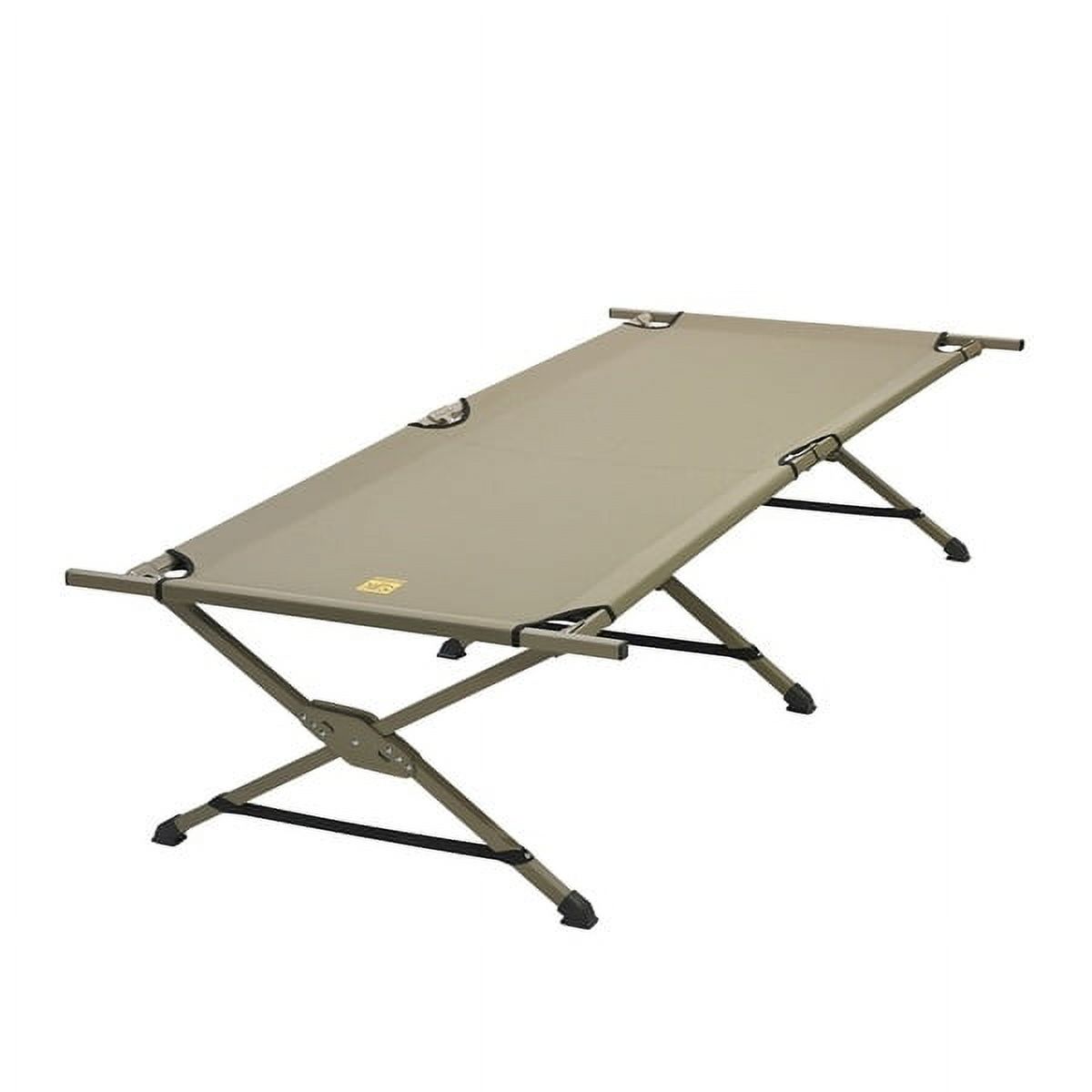 Tough Cot - Portable, No Squeak Steel Frame for Camping, Hiking