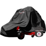 Tough Cover Zero Turn Mower Cover, 79 x 46 x 55 in, Waterproof, UV Protection, Black