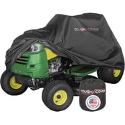 Tough Cover Lawn Tractor Cover, Premium 600D, Fits Up To 54 In Deck