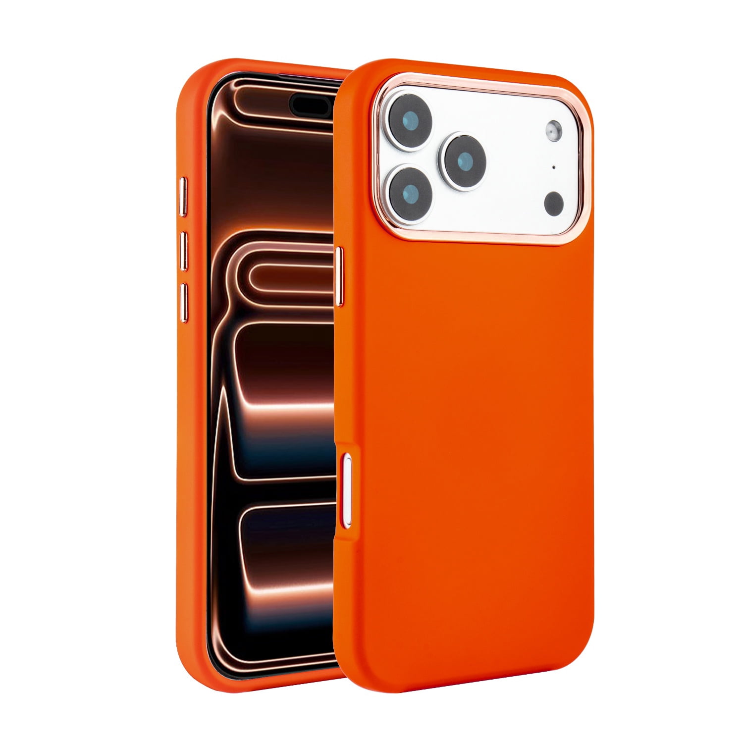 Tough Dual Layer Case for the iPhone 17 Pro - Orange