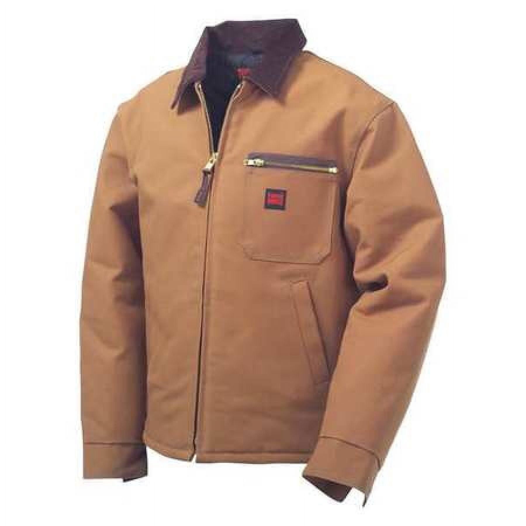 Richlu 213716BRXL Tough Duck Chore Brown Jacket, Extra Large