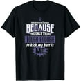 thumbnail image 1 of Tough Enough To Kick My Butt Autoimmune Disease T-Shirt T-Shirt, 1 of 2