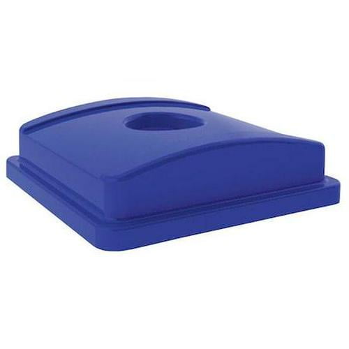 Tough Guy Recycling Top,LLDPE,Blue 4UAW6