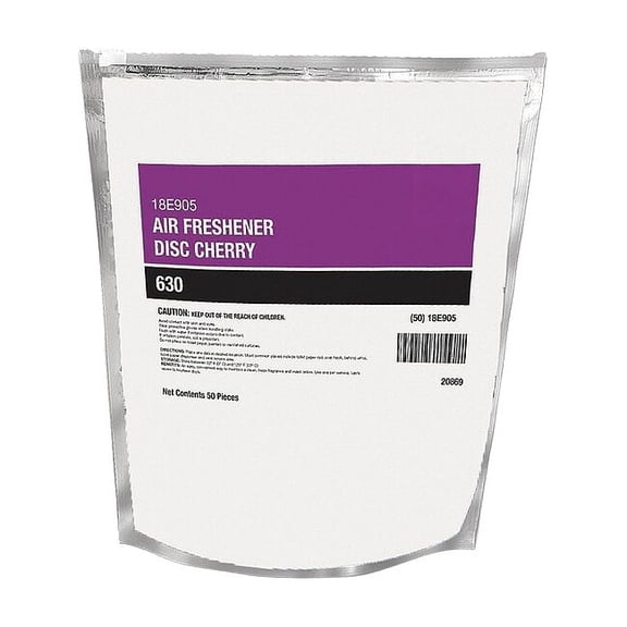 Air Freshener, Bag, 50 Count Tablets, Ready to Use, Cherry Fragrance