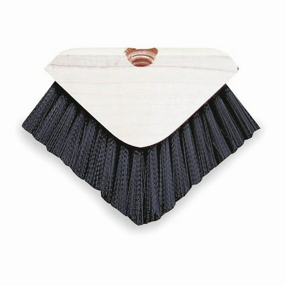 Tough Guy Baseboard Brush,5.375 in L,Black 1VAF2