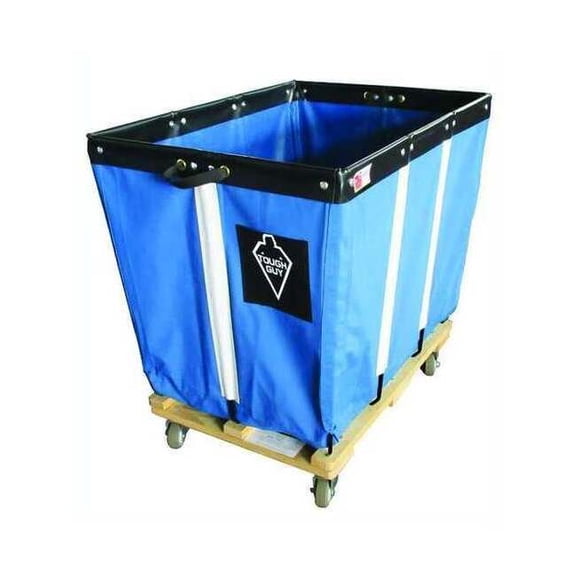 Tough Guy Basket Truck,12 Bu. Cap.,Blue,36 In. L 33W311