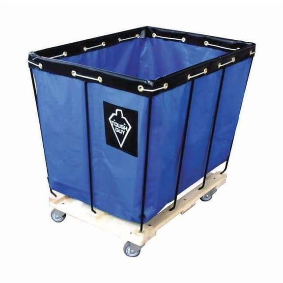Tough Guy Basket Truck,12 Bu. Cap.,Blue,36 In. L 33W323