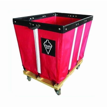 Tough Guy Basket Truck,20 Bu. Cap.,Red,48 In. L 33W319