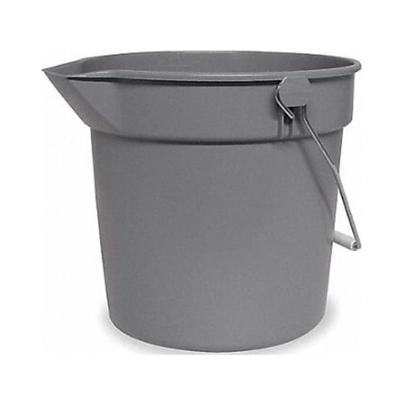 Tough Guy Gray Pail, 13.00 x 12.00