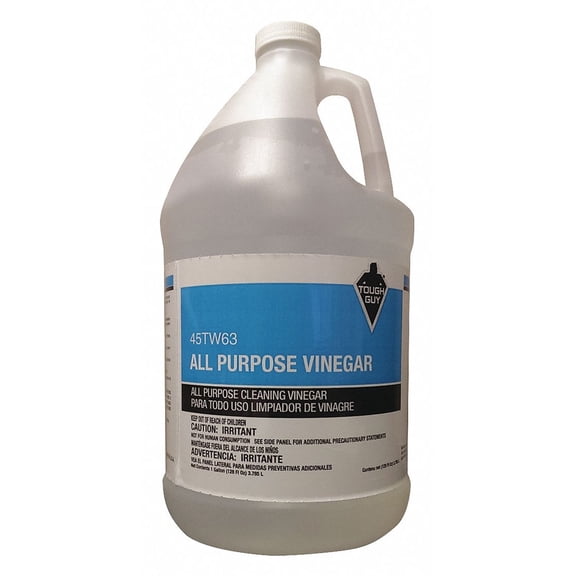 Tough Guy Cleaning Vinegar,1 gal,Jug,PK4 45TW63 45TW63 ZO-G3964829