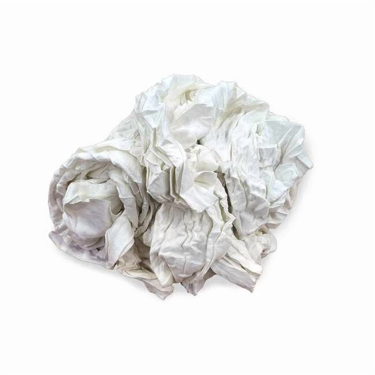 Computer Cotton Rags Cotton T-shirt Cloth Rag 25 lb. Varies Sizes, White 20G115 - Walmart.com