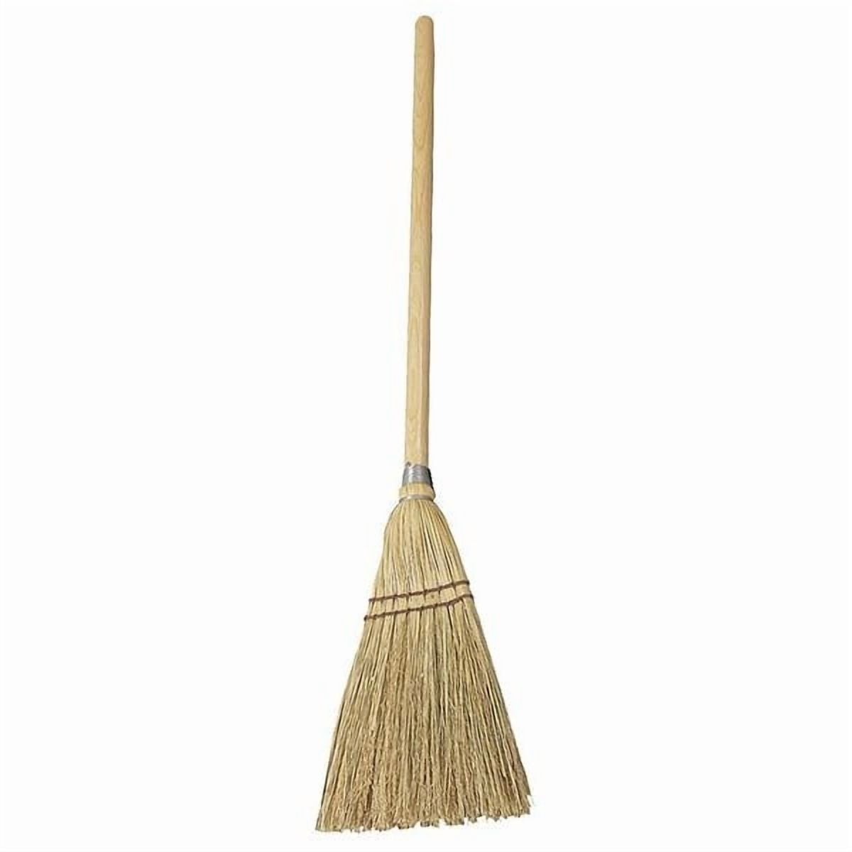 Tough Guy Corn Broom,28 in Handle L,7 in Face 34F929