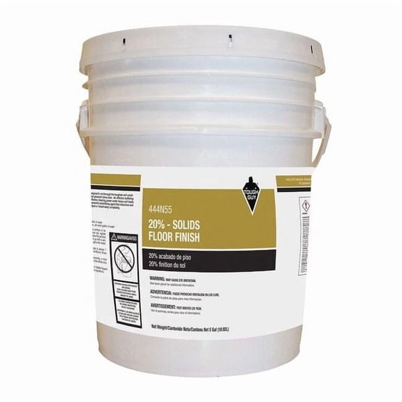 Tough Guy Floor Finish,Size 5 gal.,Ready to Use 444N55
