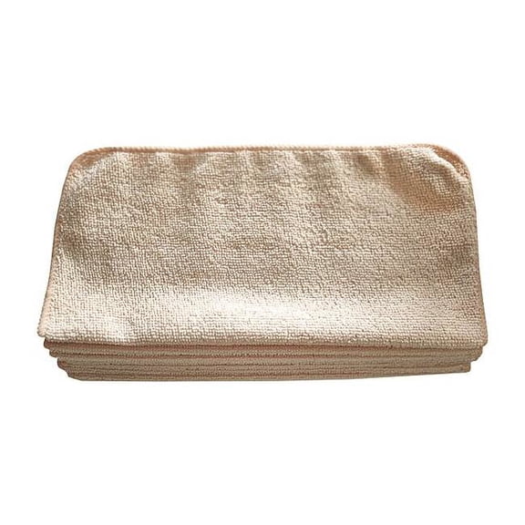 Tough Guy Microfiber Cloth Wipe 12" x 12", Pink, 12PK 32UV08