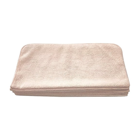 Tough Guy Microfiber Cloth Wipe 16" x 16", Pink, 12PK 32UV14