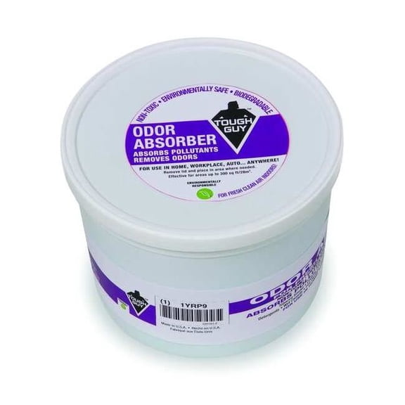 Tough Guy Odor Absorber Gel Sponge,PK12 1YRP8