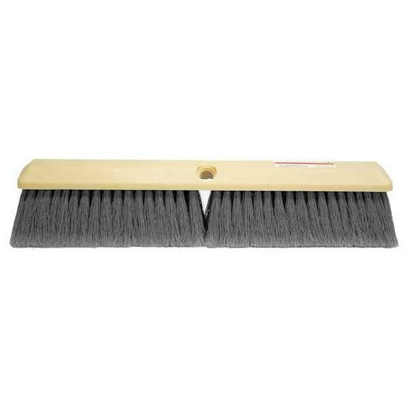 Tough Guy Push Broom Head,Threaded,14" Sweep Face 90609