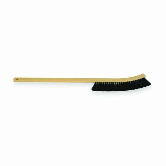 1 in W Radiator Brush, 15 in L Handle, 10 in L Brush, Black, Plastic, 24 in L Overall