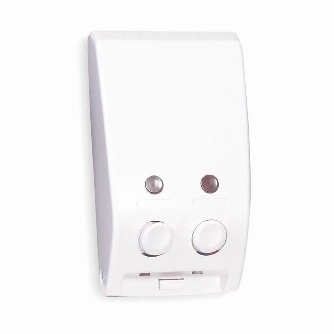 Tough Guy Soap, Conditioner Dispenser White Wall 1DYE1