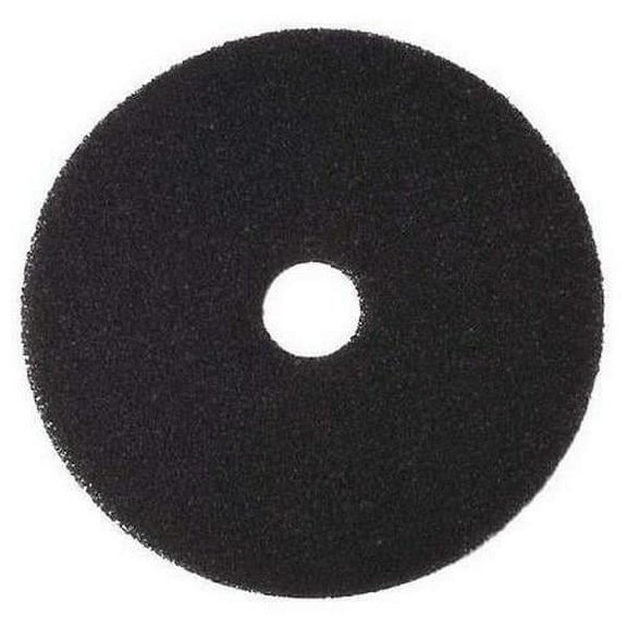 Tough Guy Stripping Pad, Black, Size 17", Round, PK5
