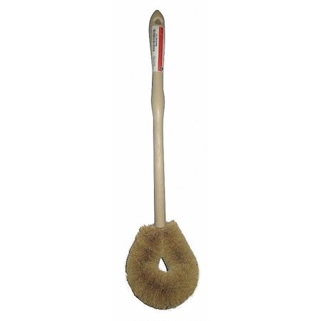 Tough Guy Toilet Brush,20 in L,Natural 3A349 3A349 ZO-G0727334