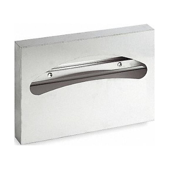 Tough Guy Toilet Seat Cover Dispenser,SS,Satin 1ECK2
