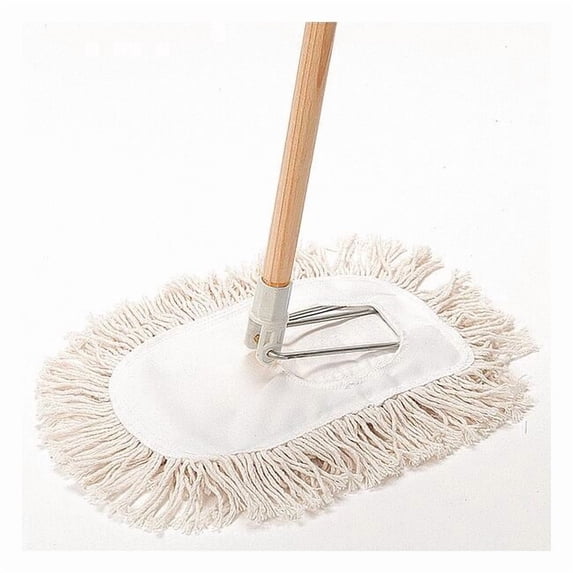Tough Guy Wedge Mop Kit,11 in W,Natural 1TZF8 1TZF8 ZO-G1957566