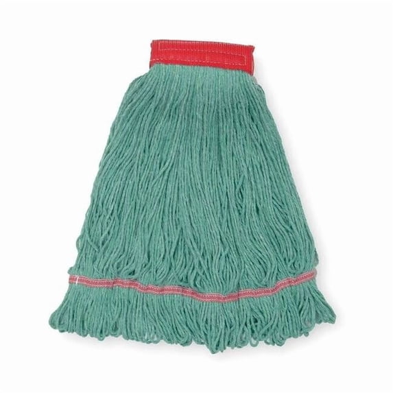 Tough Guy Wet Mop,Green,Rayon 1TYY1