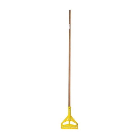 Tough Guy Wet Mop Handle,61 in L,Natural 4EMF9