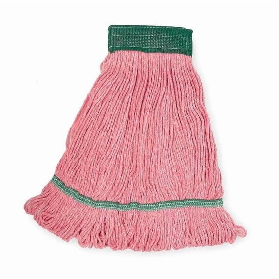 Tough Guy Wet Mop,Red,Rayon 1TYX8