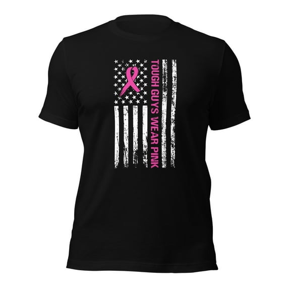 Tough Guys Wear Pink Cancer Awareness (M)