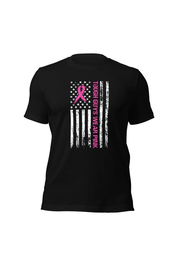 Tough Guys Wear Pink Cancer Awareness (XS)