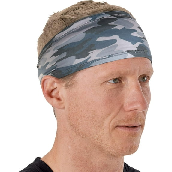 Tough Headwear Dryzone Sweat-Wicking Sports Headbands (3 Pack)