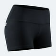 thumbnail image 1 of Tough Mode Women's 3" 5" High Waisted Athletic Running Workout Volleyball Spandex Gym Dance Crossfit WOD Lifting Active Soccer Sports Training Compression Booty Shorts, 1 of 7