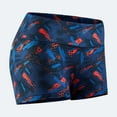thumbnail image 1 of Tough Mode Women's 3" 5" Mid-Waisted Athletic Running Workout Volleyball Spandex Gym Dance Crossfit WOD Lifting Active Soccer Sports Training Compression Booty Shorts, 1 of 6