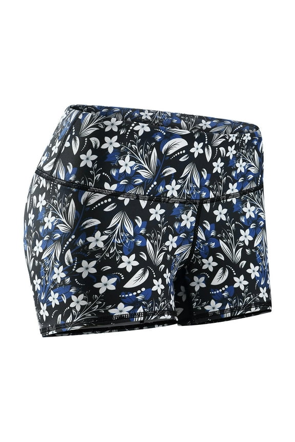 Women's 3" Athletic Running Workout Volleyball Spandex Gym Dance Crossfit WOD Lifting Active Soccer Sports Training Compression Booty Shorts